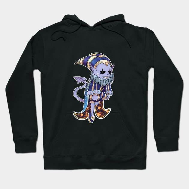 Jevil Outrrune Hoodie by WiliamGlowing